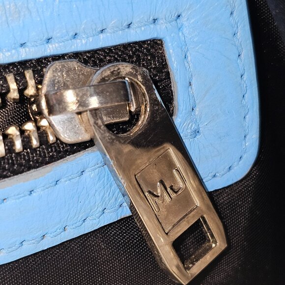 Open Top Turquoise Blue Marc Jacobs Tote *RARE* - Picture 9 of 13
